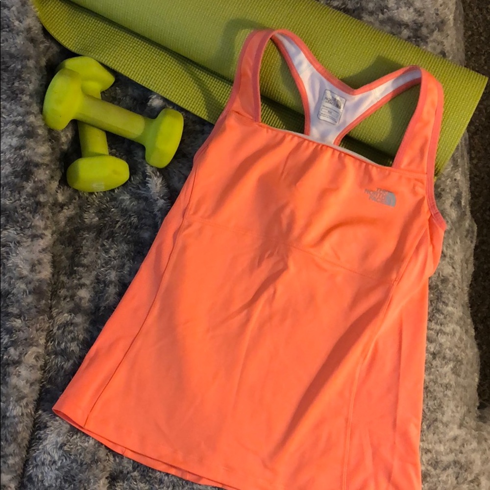 North Face workout tank top for women